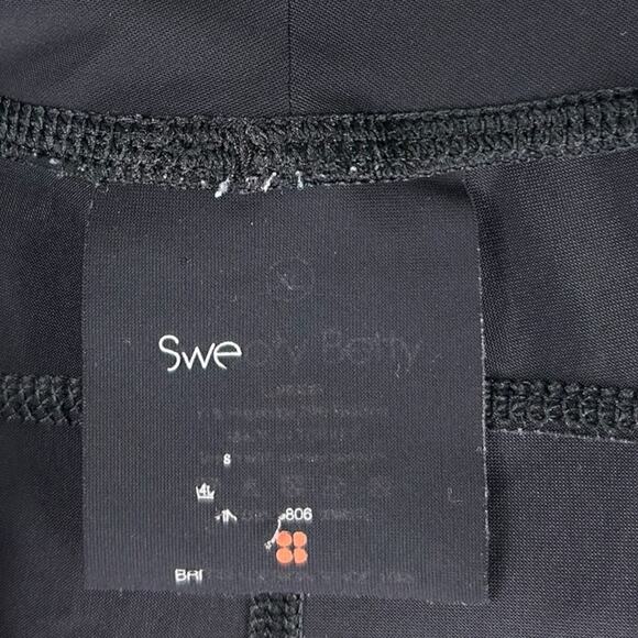 Sweaty Betty Yoga Jogger Crop Black Athletic Activewear Workout Pants size XL - Picture 8 of 8